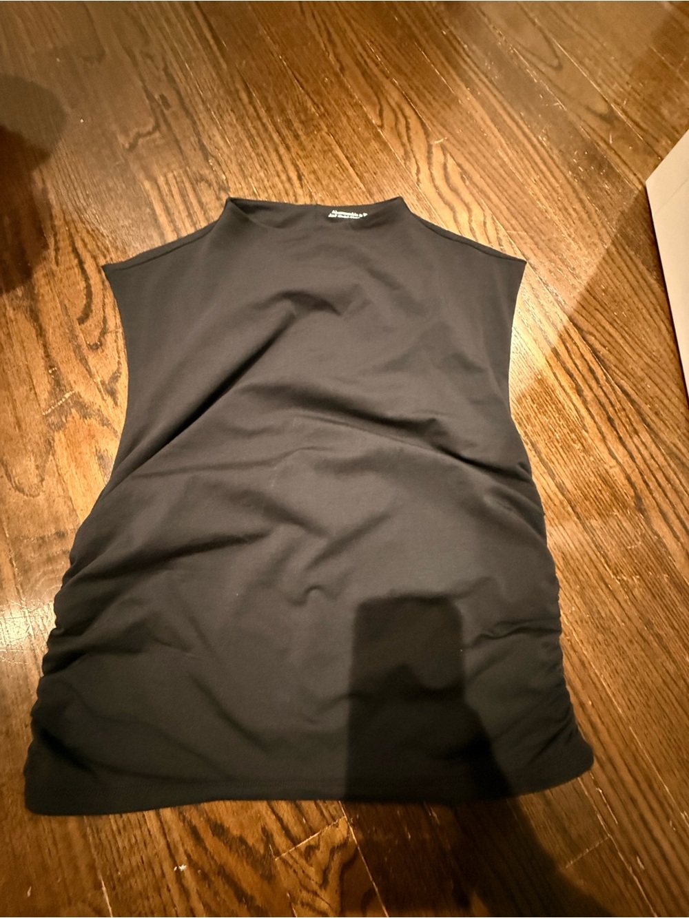 Abercrombie & Fitch Black Sleeveless Tank Top